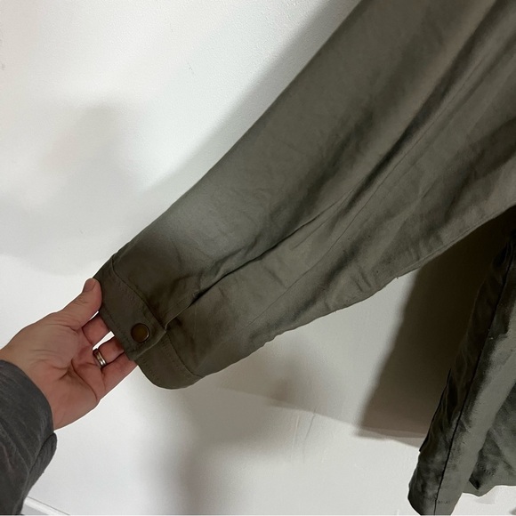 Heartloom Hooded Army Green Utility Jacket - Picture 10 of 13